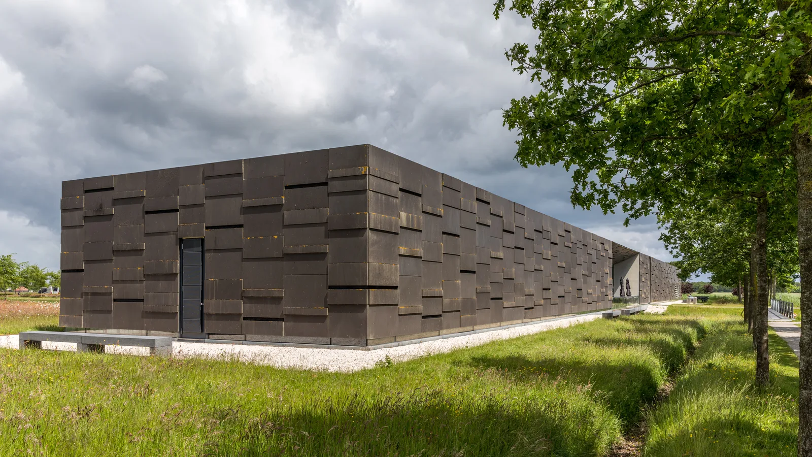 Exterior of Museum Belvedere on the Oranjewoud estate near Heerenveen